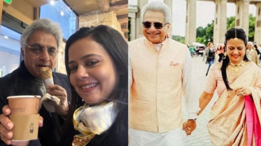 Mahua Moitra and Pinaki Mishra