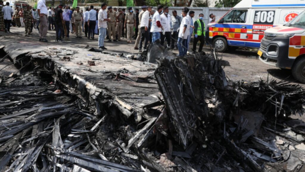 Ahmedabad plane crash tragedy on Thursday (Source: Internet)