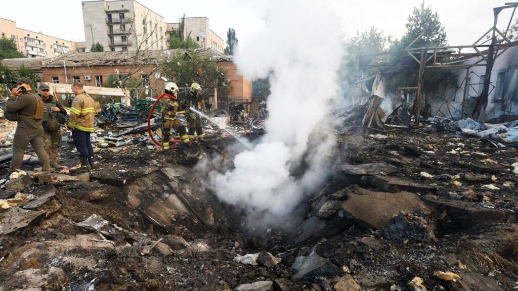 Russia fired over 470 drones (Source: Internet)