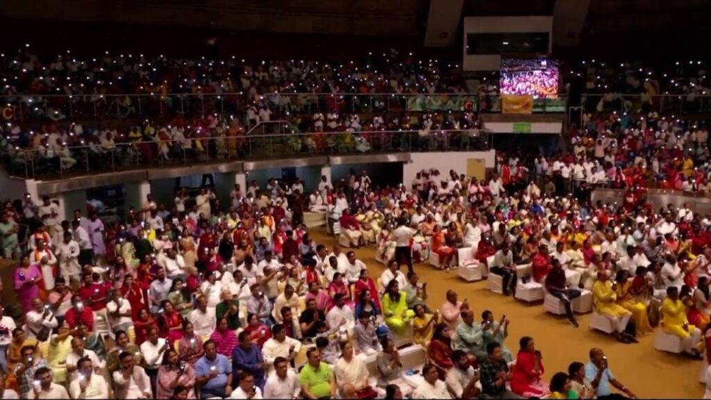 Devotees at Spiritual Congregation