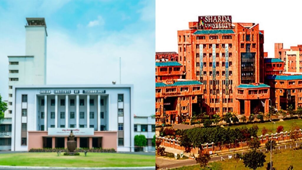 IIT Kharagpur and Sharda University