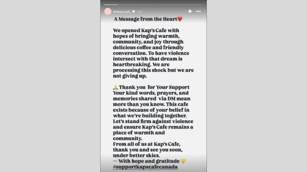 Post on Instsgram (Source: Instagram)