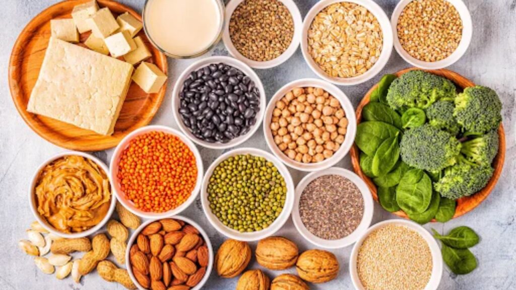 Plant based options to get protein (Source: Internet)
