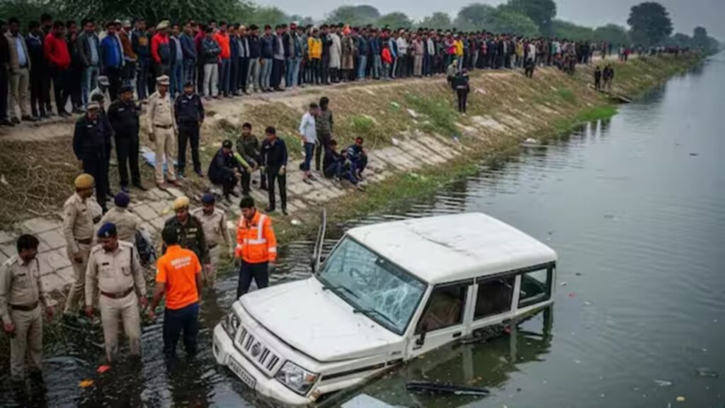 Gonda: 11 die as vehicle plunges into canal