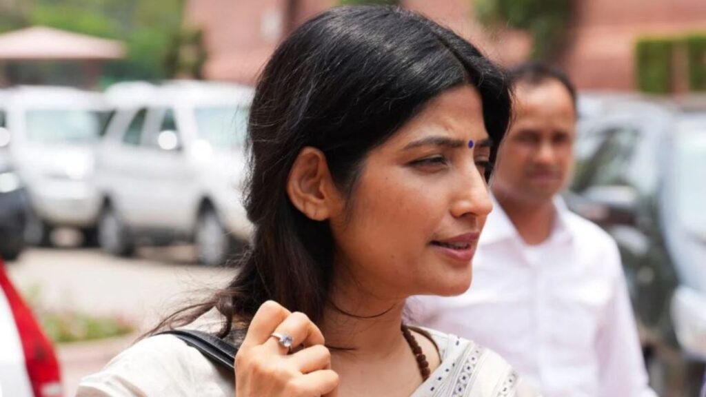 SP MP Dimple Yadav slams UP Govt