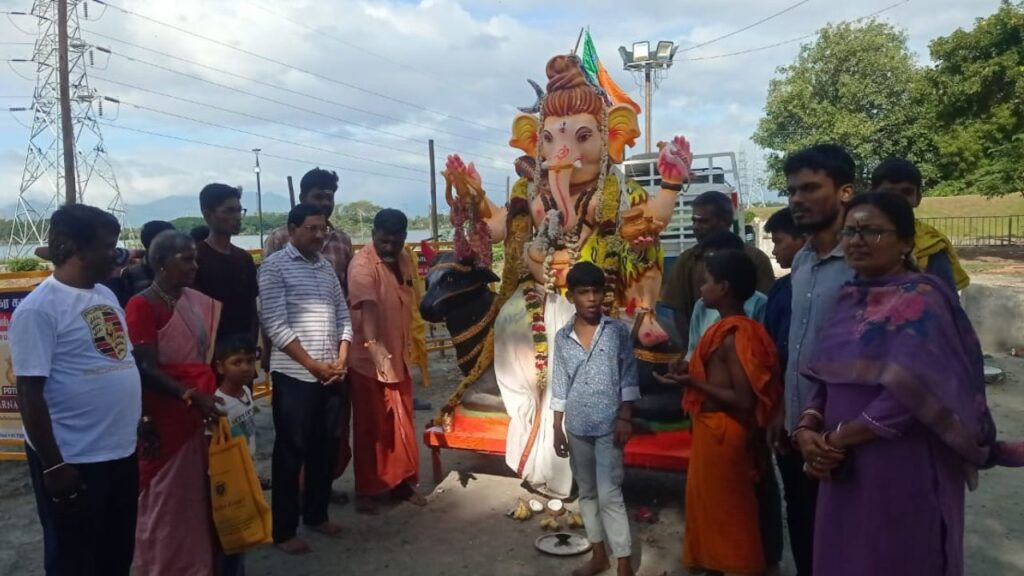 Eco-friendly Ganesh Idol, Coimbatore