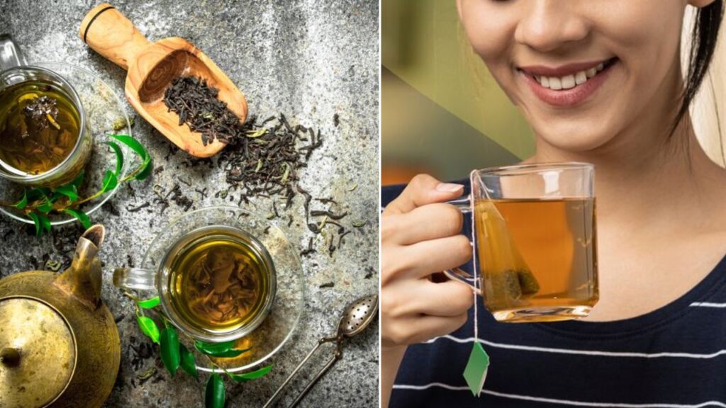 Green Tea known as unoxidized tea