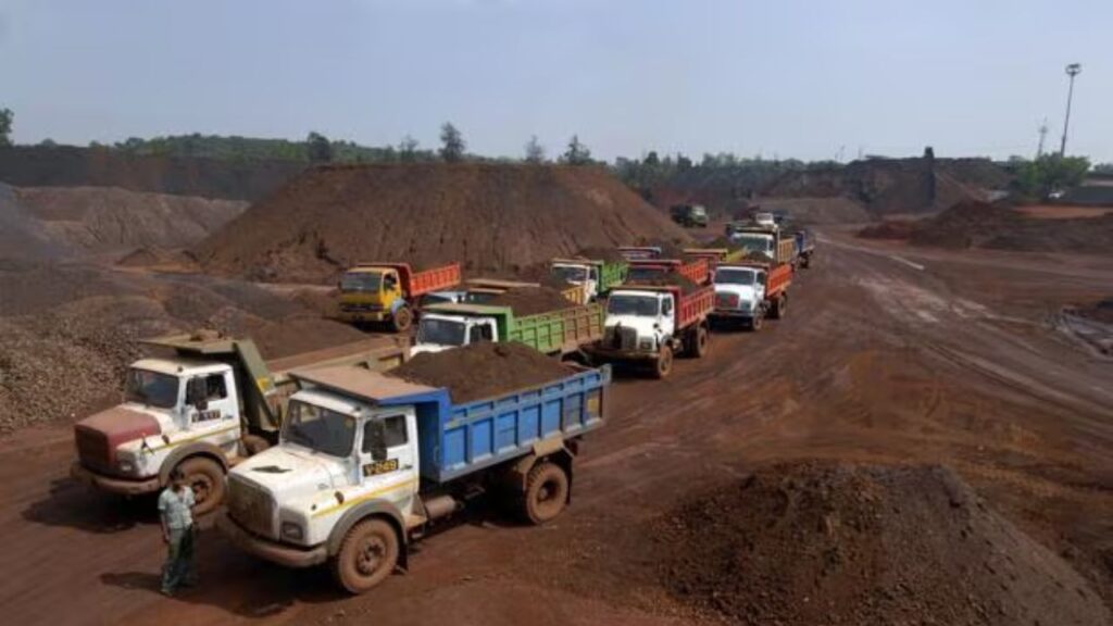 Illegal export of iron ore 