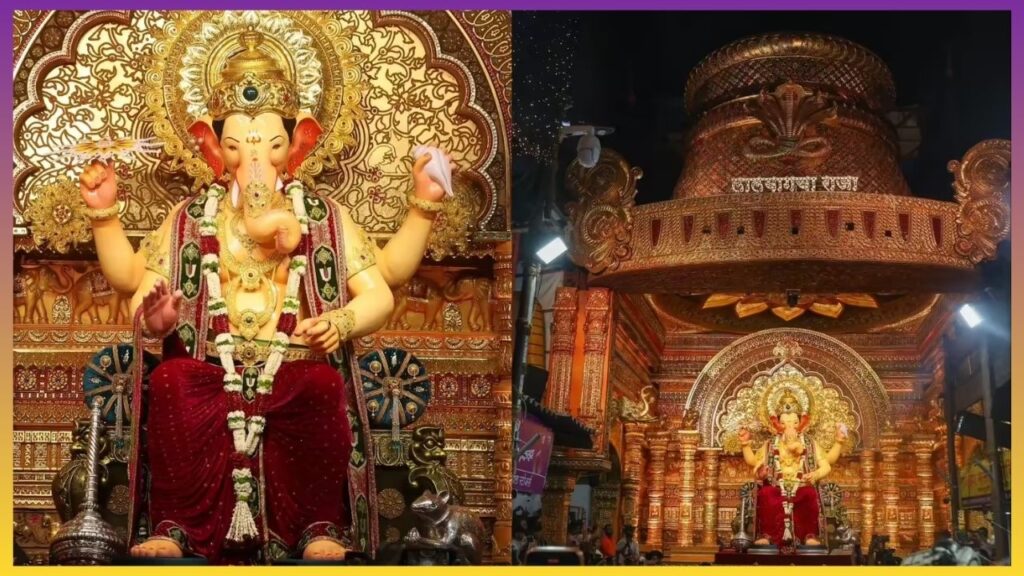 First look of Lalbaugcha Raja