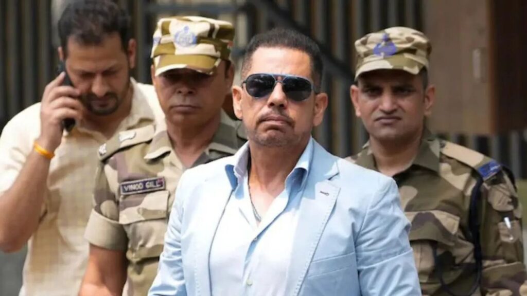 Robert Vadra accused of illegal earnings of 58 crores