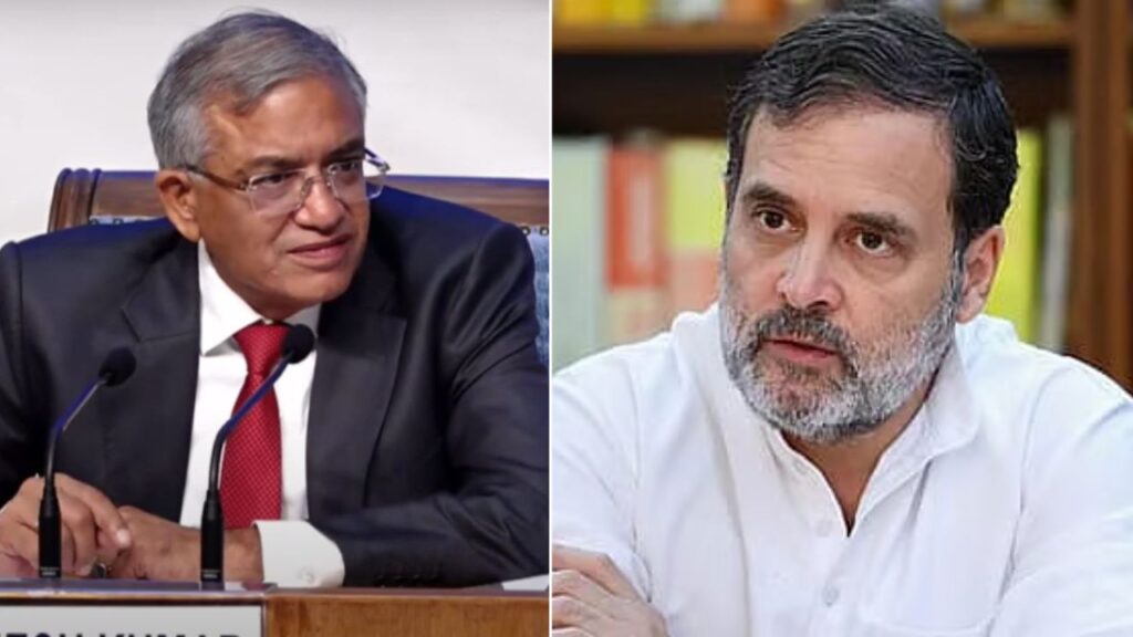 CEC warns Rahul Gandhi