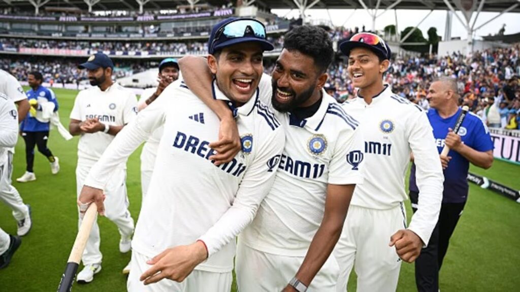 Shubman Gill lauds Mohammed Siraj