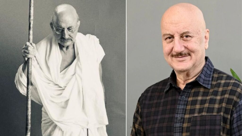 Anupam Kher to be portrayed Mahatma Gandhi