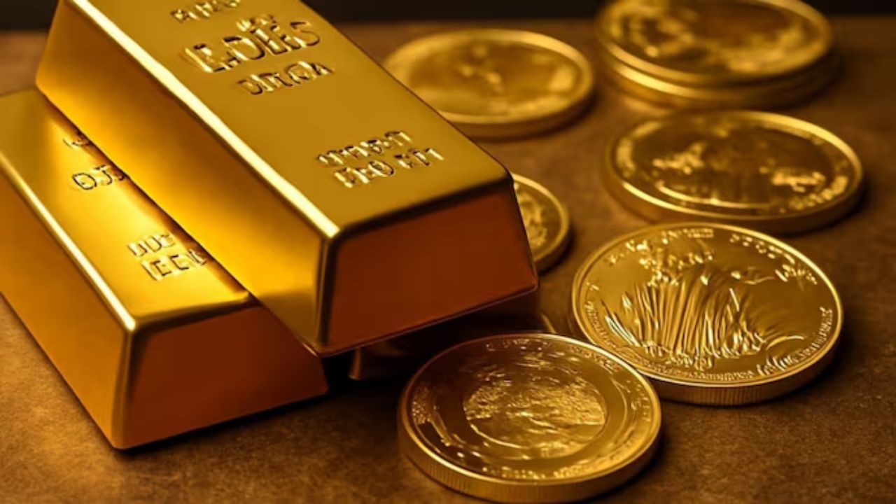 Gold prices fell