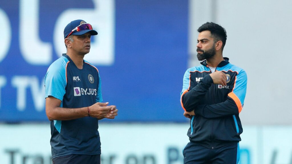 Former coach Rahul Dravid talks about Kohli’s stature