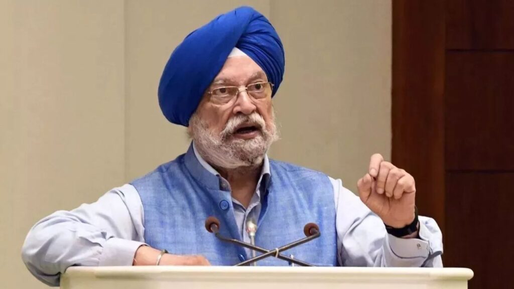 Union Minister of Petroleum and Natural Gas Hardeep Singh Puri