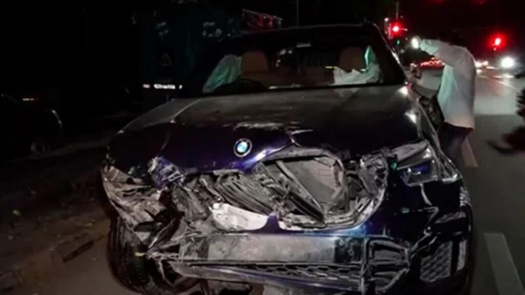 Visual from accident site