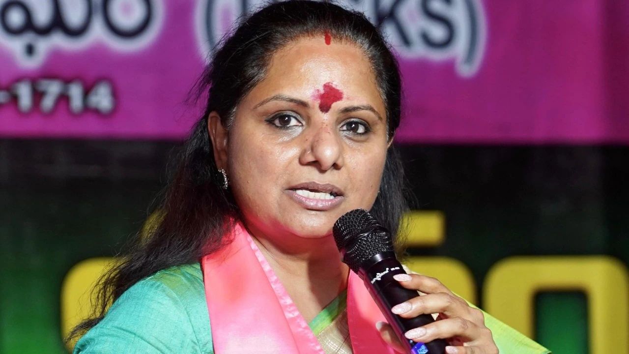 K Kavitha suspended from party