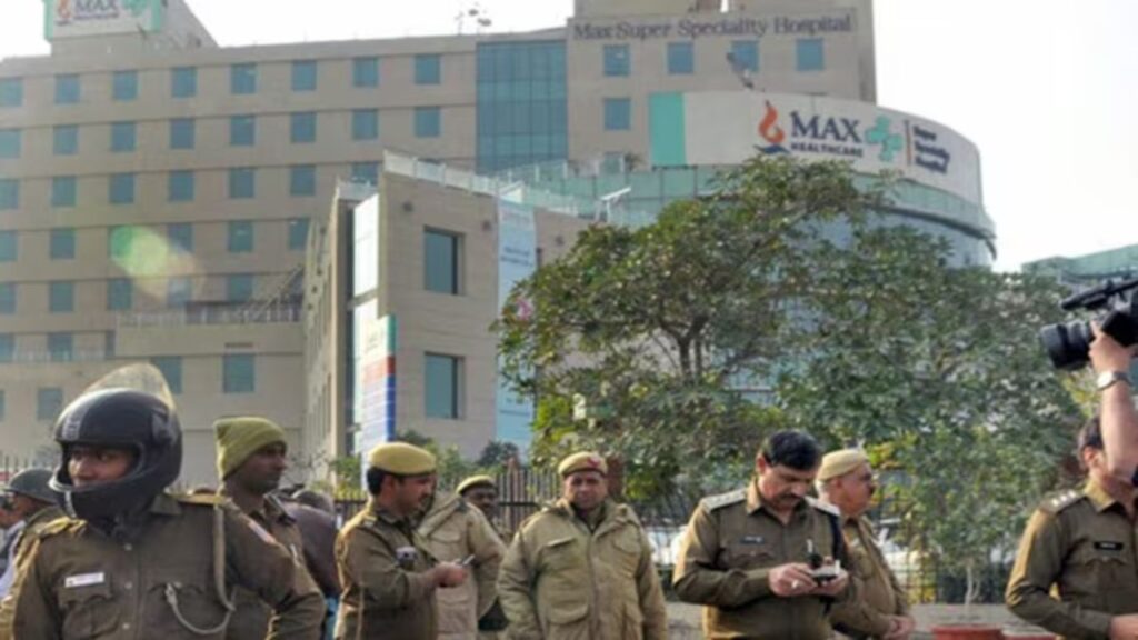Delhi Police and Fire Services conduct search operation after bomb threat calls