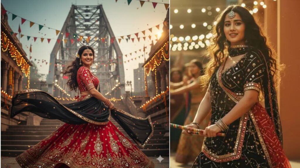 Transform your Dandiya Night imagination into digital art