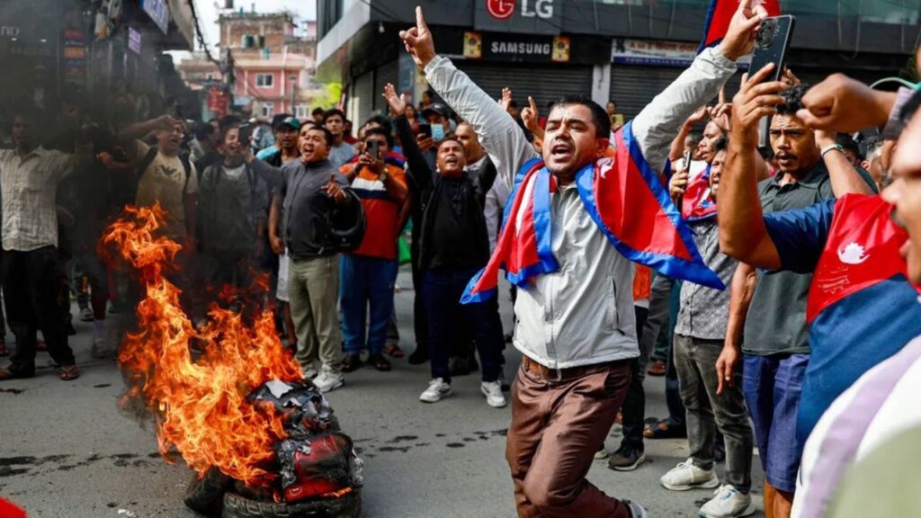 UP woman dies in Nepal as rioters set hotel