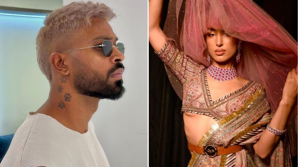 Hardik Pandya and Mahieka Sharma