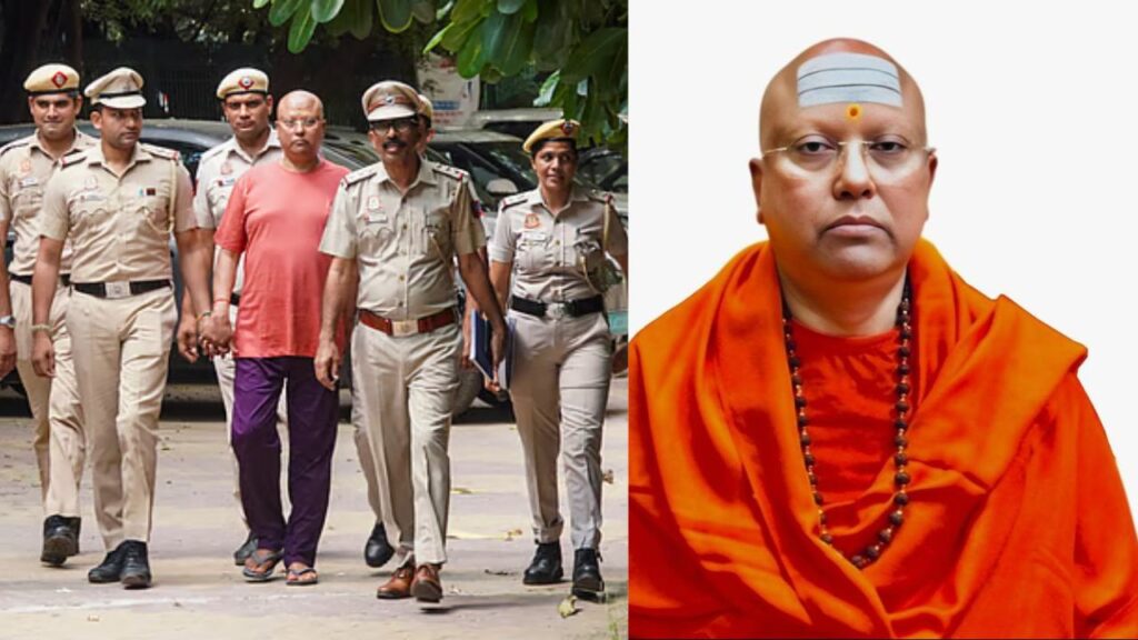 Godman Chaitanyananda confronted