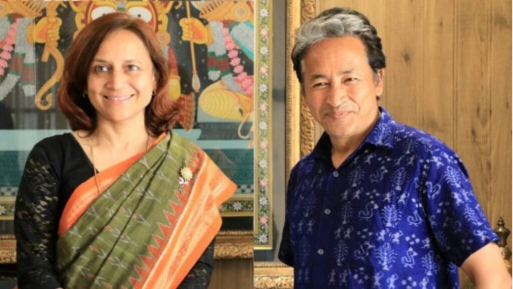 Songam Wangchuk wife