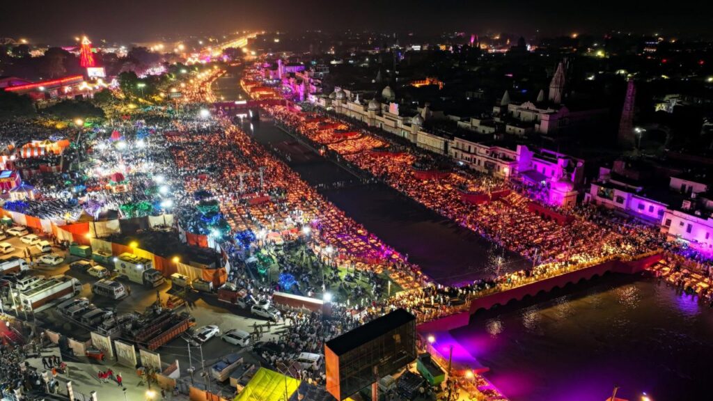 Ayodhya Celebrates Diwali with 29 Lakh Diyas