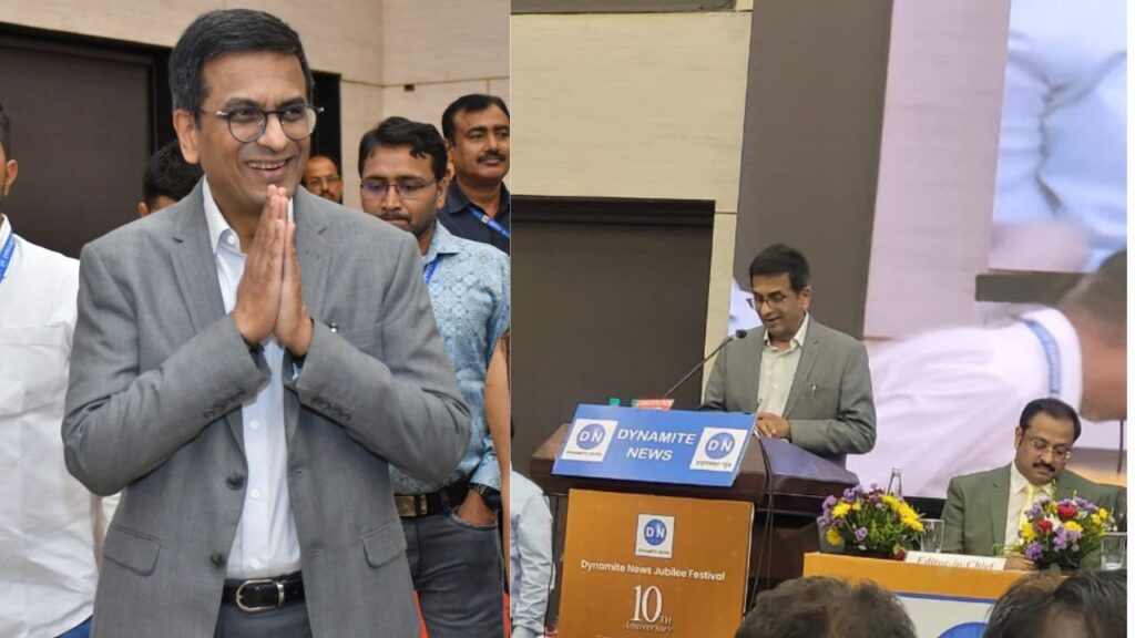 DY Chandrachud address