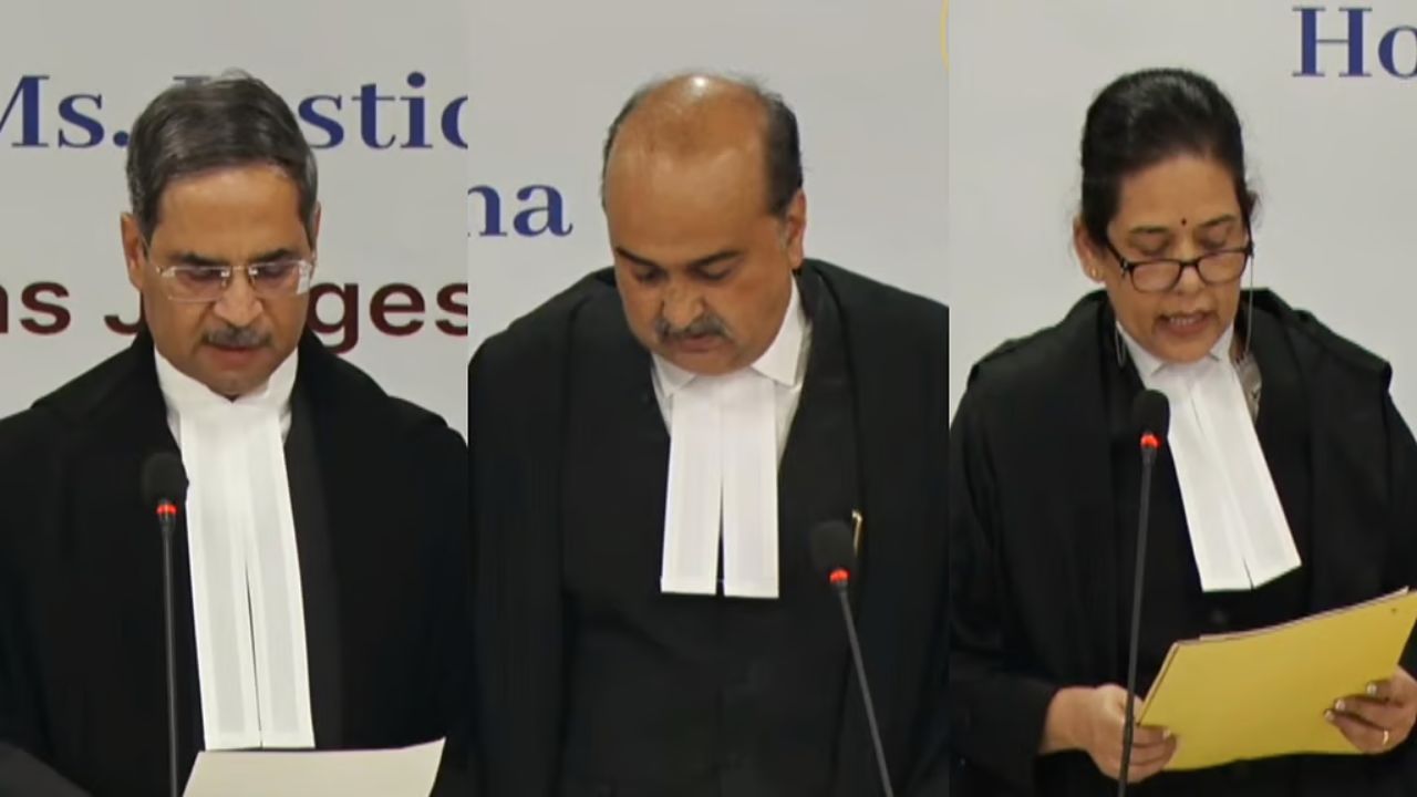 Three new Judges sworn in at Delhi High Court enhancing Bench strength to 44 Three new Judges sworn in at Delhi High Court enhancing Bench strength to 44