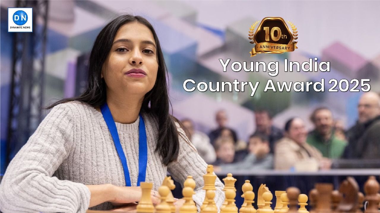 Divya Deshmukh receives Young India Country Awards 2025