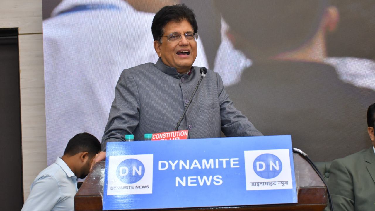 Dynamite news piyush goyal