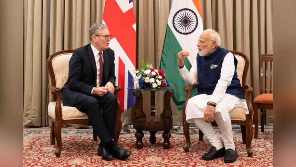 India and UK boost ties in defence, trade, and education during talks between PM Modi, Starmer in Mumbai