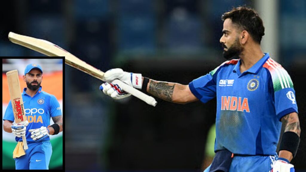 Kohli's social media post