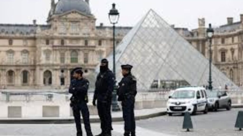 A major theft occurred on Sunday at the Louvre Museum