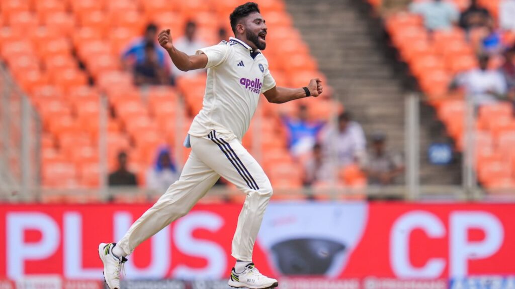Mohammed Siraj most wicket taker in test for India