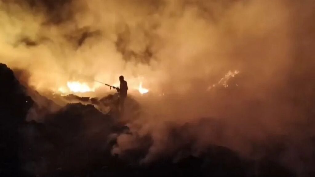 Mumbai chawl fire