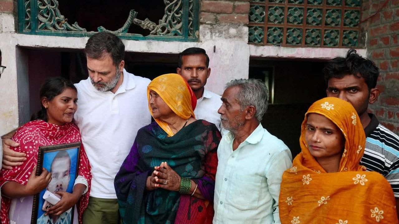 Rahul Gandhi Fatehpur visit