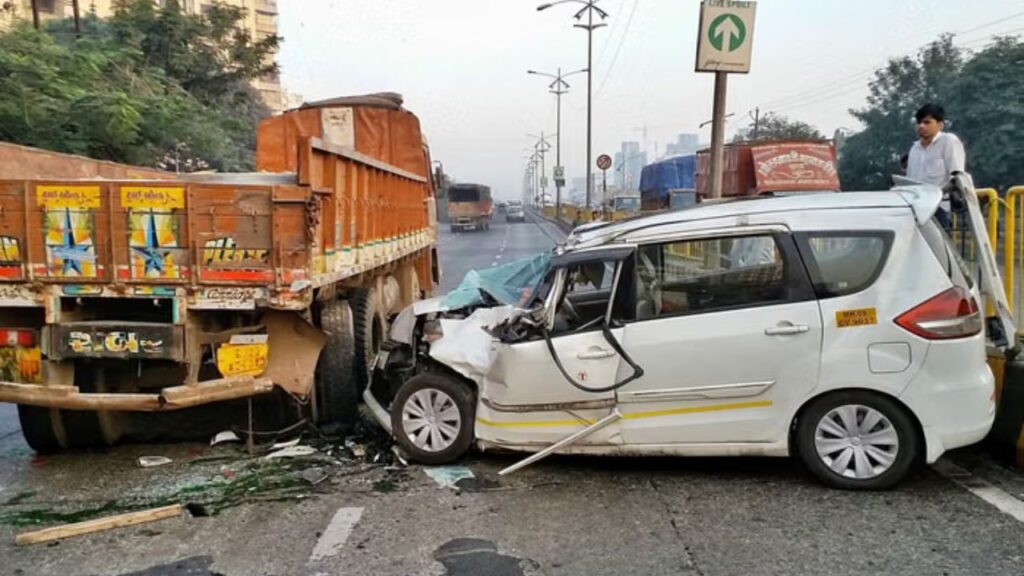 Road accident in Muzaffarnagar