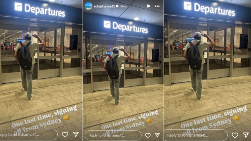Rohit Sharma Instagram story