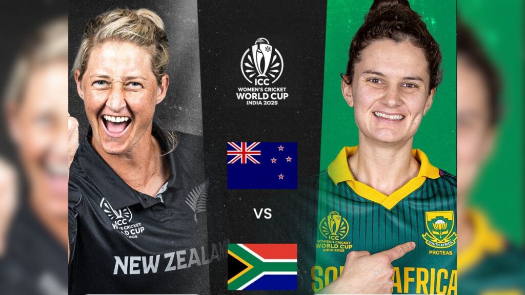 SA vs NZ icc women's world cup 2025
