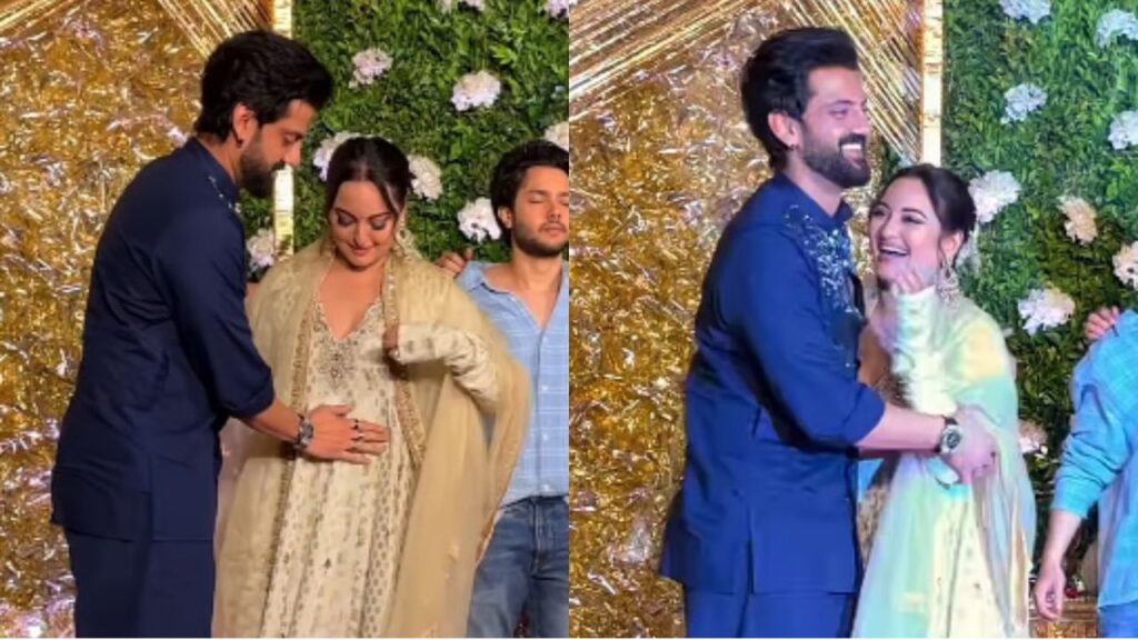Sonakshi Sinha’s ‘Baby Bump’ Prank by Husband Goes Viral