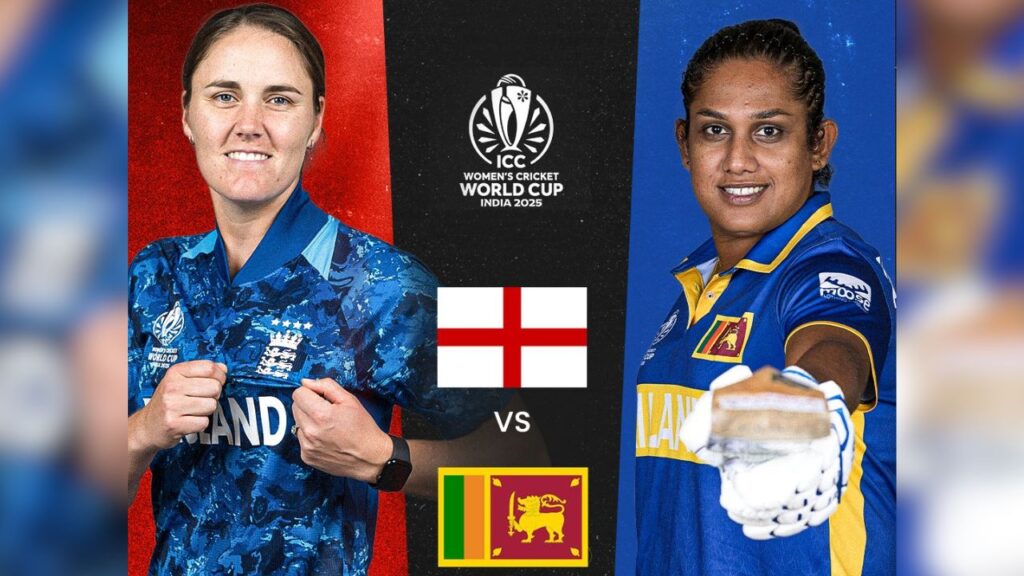 Sri Lanka vs England women's world cup