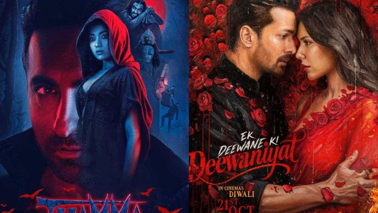 Box Office Showdown: Thamma and Ek Deewane Ki Deewaniyat Leads But Kantara Slows While Dude Struggles Box Office Showdown: Thamma and Ek Deewane Ki Deewaniyat Leads But Kantara Slows While Dude Struggles