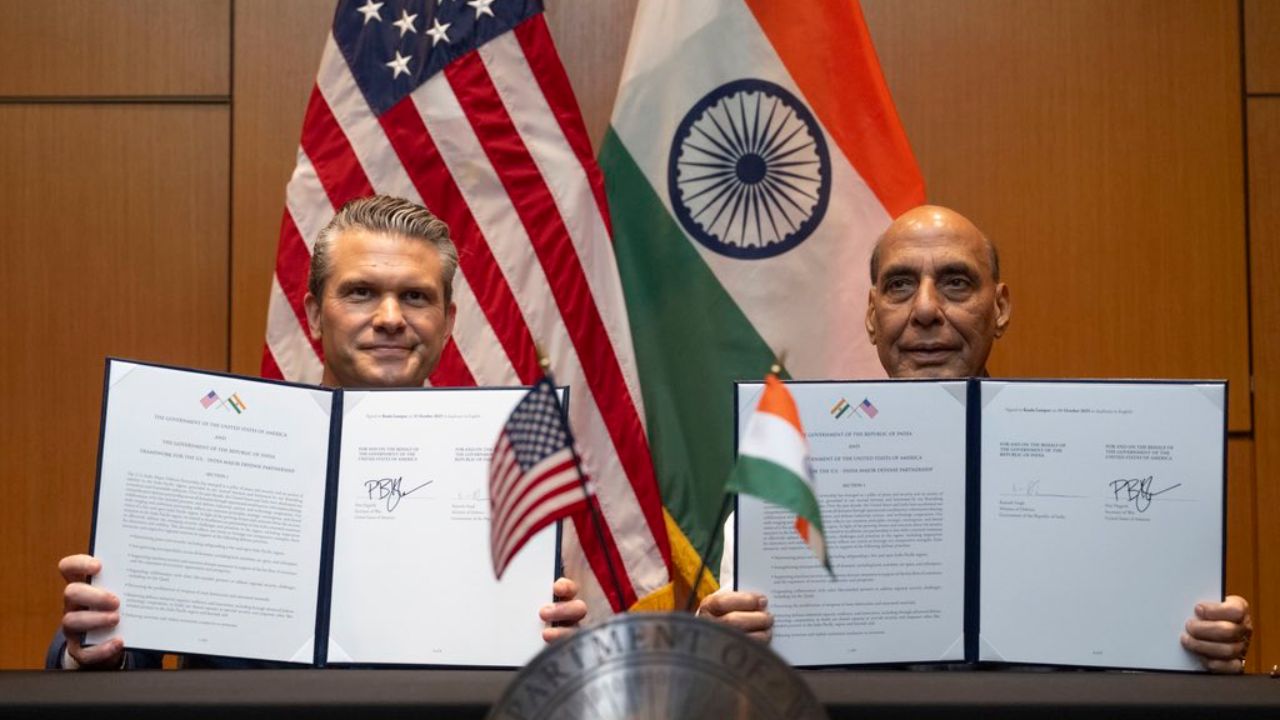 ‘Ties Have Never Been Stronger’: India, US ink 10-year defence framework pact
