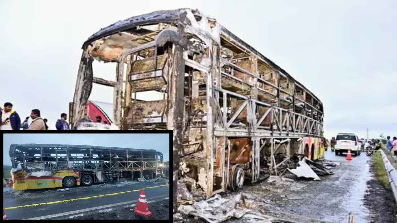 Telangana minister blames driver; Who is responsible for lives lost in Kurnool bus fire? Telangana minister blames driver; Who is responsible for lives lost in Kurnool bus fire?