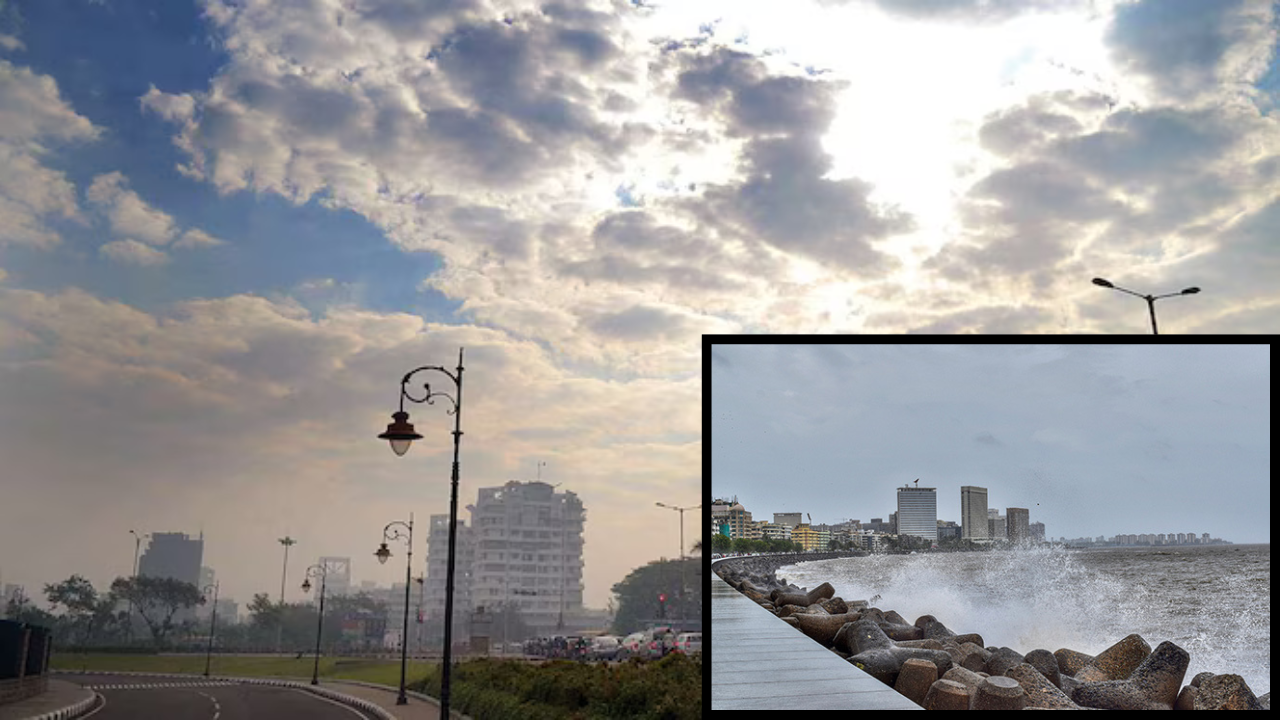 Mumbai Weather Today: Cloudy skies and looming showers, Will the weekend bring relief or more rain?