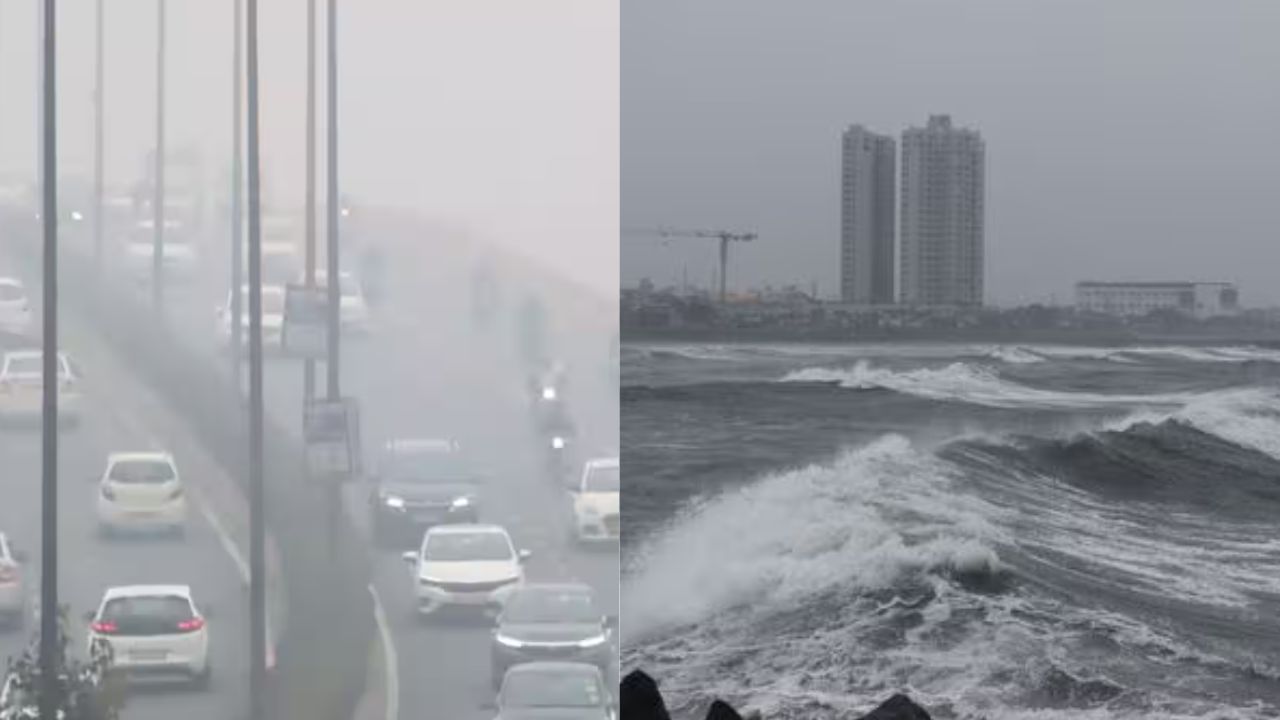 Weather Update Today: Dense fog and poor air quality grip Delhi as temperatures drop Weather Update Today: Dense fog and poor air quality grip Delhi as temperatures drop