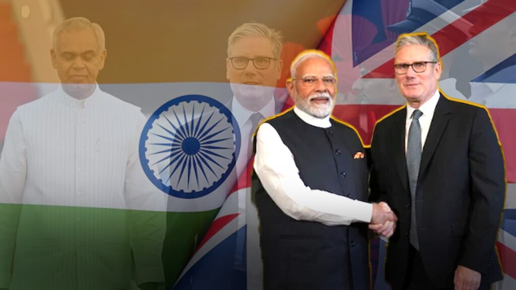 UK PM Keir Starmer arrives in India